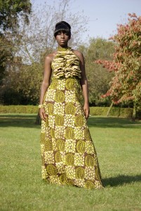 african wax print dress